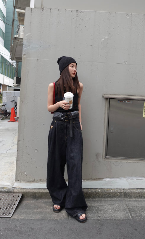 ウエストマークルーズデニム